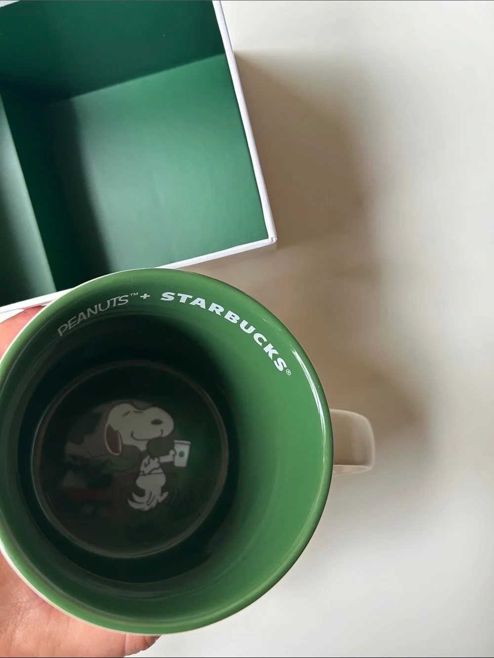NWT PEANUTS + STARBUCKS ceramic mug